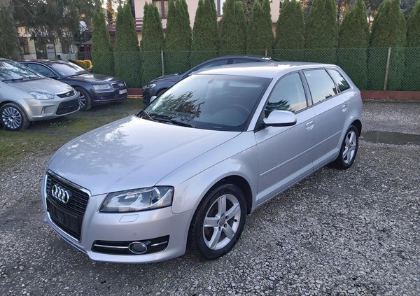 Audi A3 cena 34500 przebieg: 145000, rok produkcji 2012 z Tarnów małe 277